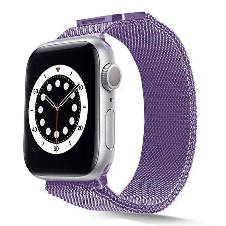 Apple Watch 42/44/45/46/49mm Kordon Milano Loop Metal Kordon 2/3/4/5/6/se/7/8/9/10/ultra