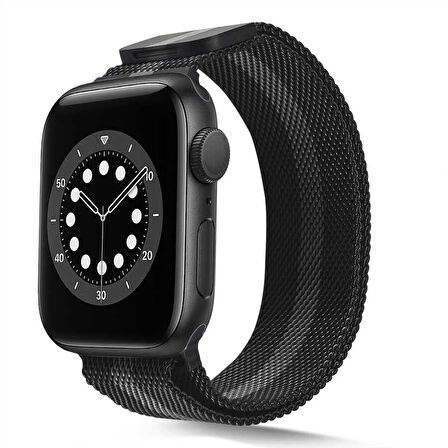 Apple Watch 42/44/45/46/49mm Kordon Milano Loop Metal Kordon 2/3/4/5/6/se/7/8/9/10/ultra
