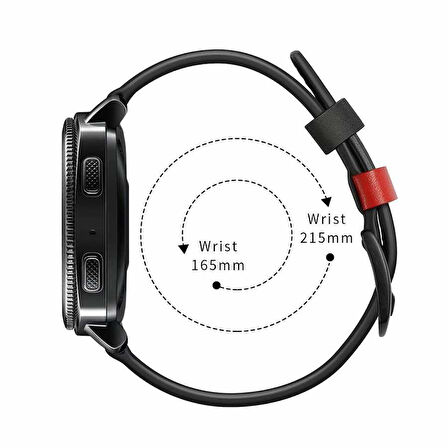 Huawei Watch GT GT2 GT3 GT4 42mm/Honor Magic 2 Kordon Nubuk Deri Kordon