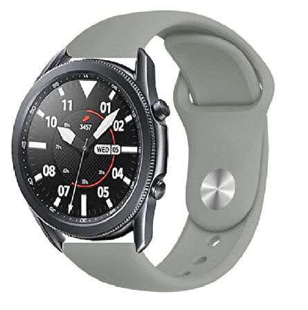 Samsung Galaxy Watch Gear S3 Kordon Silikon Spor Kordon