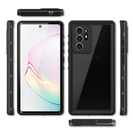 Samsung Galaxy Note 20 Ultra Kılıf Toz Kir Su Geçirmez Kapak