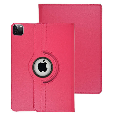 Apple iPad Pro 12.9 4. Nesil 2020 Kılıf 360 Dönebilen Standlı Case A2229 A2069 A2232 A2233
