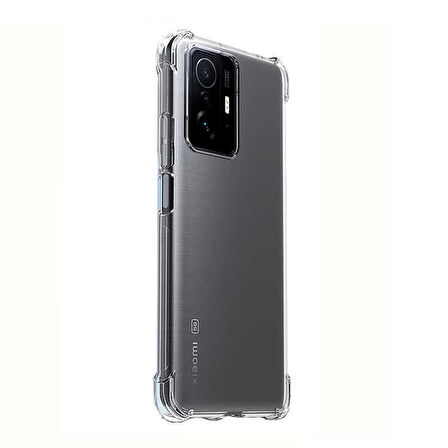 Xiaomi Mi 11T 5G Kılıf Şeffaf Nitro Anti Shock Kapak