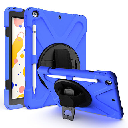 Apple iPad Pro 10.5 Kılıf Defender Askılı Zırhlı Tank Case A1701 A1709 A1852