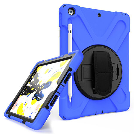 Apple iPad Pro 10.5 Kılıf Defender Askılı Zırhlı Tank Case A1701 A1709 A1852