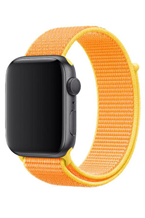 Apple Watch 10 42mm - 38/40/41mm Kordon Hasır Kordon 2/3/4/5/6/se/7/8/9