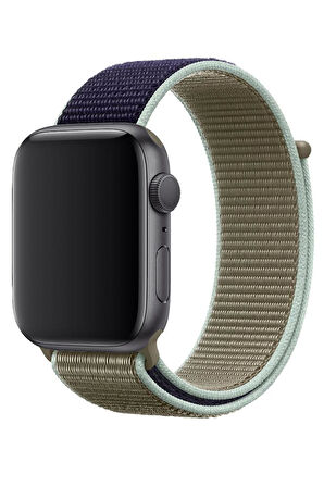 Apple Watch 10 42mm - 38/40/41mm Kordon Hasır Kordon 2/3/4/5/6/se/7/8/9