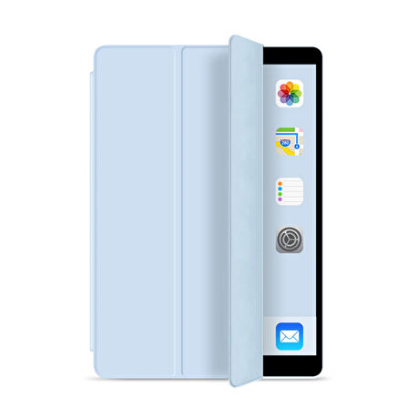 Apple iPad 5. Nesil 6. Nesil 9.7 Kılıf PU Deri Smart Standlı Case A1822 A1823 A1893 A1954