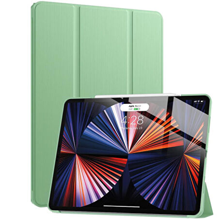 Apple iPad Pro 11 2. Nesil Kılıf PU Deri Smart Standlı Case A2228 A2068 A2230 A2231