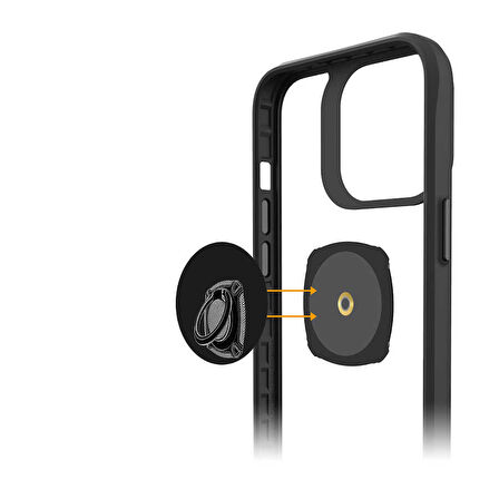 Metal Telefon Yüzük Tutucu Ring Aparat RNG-27