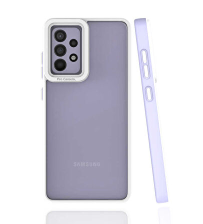 Samsung Galaxy A52 Kılıf Koruyucu Mat Mima Kapak
