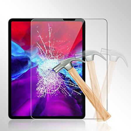 Apple iPad Air 5 10.9" 2022 M1 Tablet Temperli Cam Ekran Koruyucu A2588 A2589 A2591