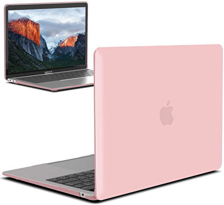 Apple Macbook Pro 13.3inç M2 2022 2020 A2251 A2289 A2338 Kılıf Mat Ön Arka Kapak