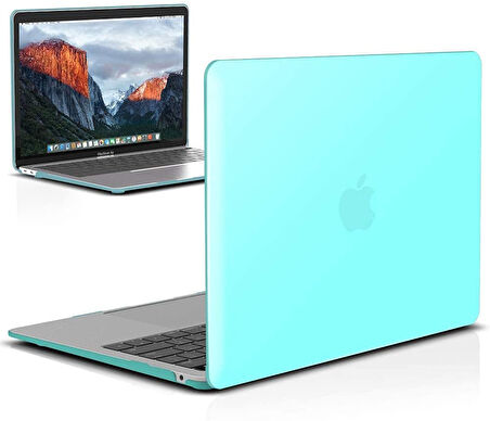 Apple Macbook Pro 13.3inç M2 2022 2020 A2251 A2289 A2338 Kılıf Mat Ön Arka Kapak