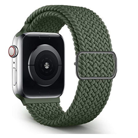 Apple Watch 42/44/45/46/49mm Kordon Örgü Tokalı Kordon 2/3/4/5/6/se/7/8/9/10/ultra