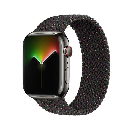 Apple Watch 42/44/45/46/49mm Kordon XSmall Örgü Solo Loop Kordon 32 2/3/4/5/6/se/7/8/9/10/ultra