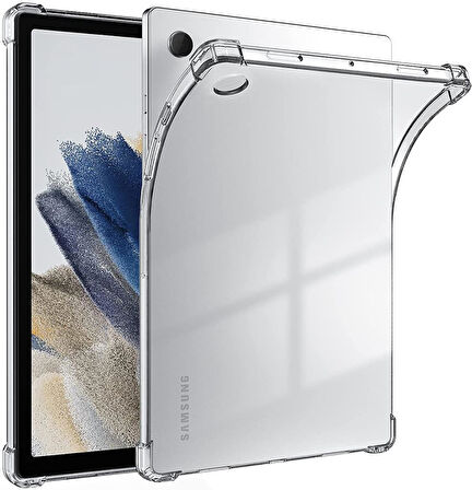 Samsung Galaxy Tab A8 10.5 SM-X200 2021 Kılıf Darbelere Dayanıklı Şeffaf Kapak