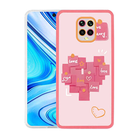 Xiaomi Redmi Note 9 Pro Kılıf Desenli Renkli Figürlü Kapak