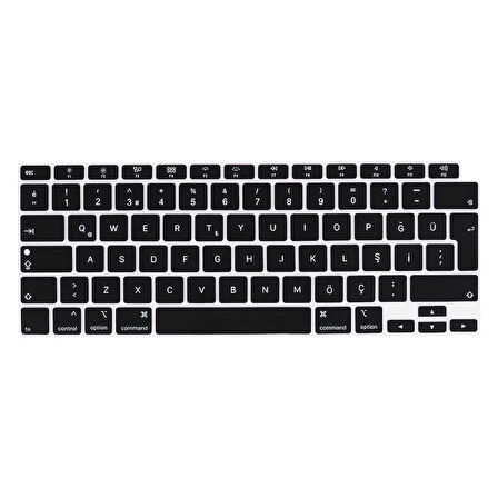 Apple Macbook Air 13.3inç 2020 A2337 Q Klavye Koruyucu Silikon Ped