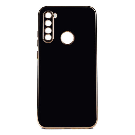 Xiaomi Redmi Note 8 Kılıf Köşeli Altın Model Kapak