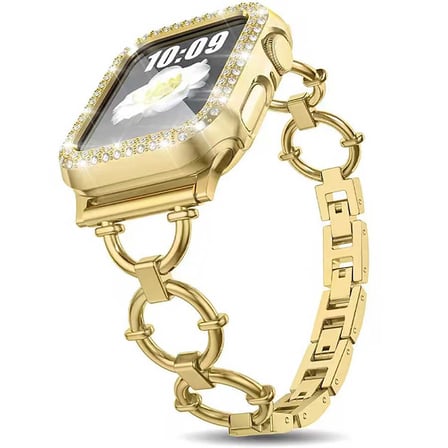Apple Watch 42/44/45/46/49mm Kordon Halka Zincir İnce Metal Kordon 2/3/4/5/6/se/7/8/9/10/ultra