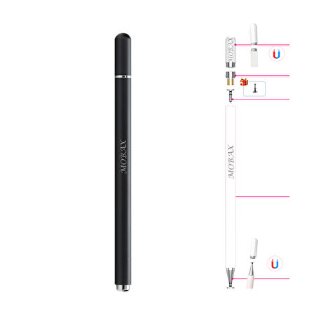 Dokunmatik Tablet Telefon Kalemi +1 Yedek Uç Renk Geçişli Passive Stylus Bilgisayar Kalem