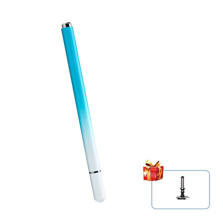 Dokunmatik Tablet Telefon Kalemi +1 Yedek Uç Renk Geçişli Passive Stylus Bilgisayar Kalem