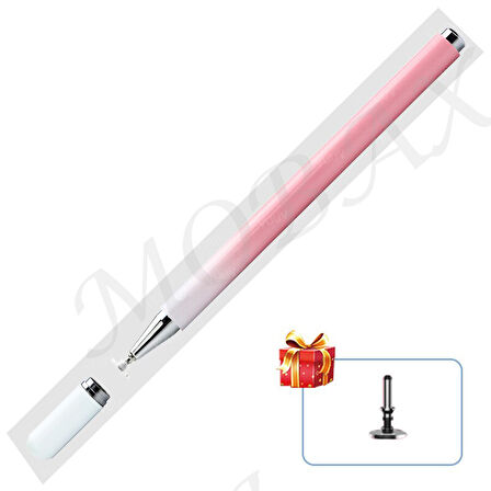 Dokunmatik Tablet Telefon Kalemi +1 Yedek Uç Renk Geçişli Passive Stylus Bilgisayar Kalem