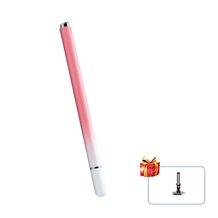 Dokunmatik Tablet Telefon Kalemi +1 Yedek Uç Renk Geçişli Passive Stylus Bilgisayar Kalem