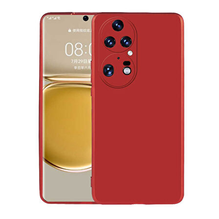 Huawei P50 Pro Kılıf Soft Mat Premier Case Kapak