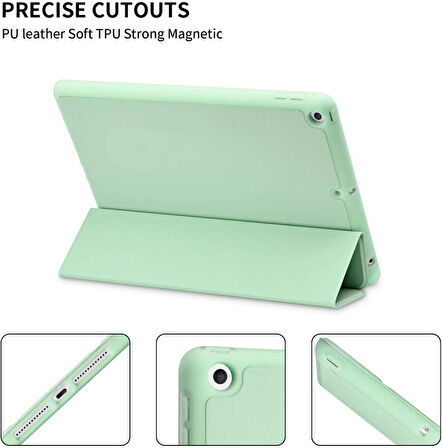 Apple iPad 9. Nesil 10.2" 2021 Kılıf Kalem Bölmeli Smart Case A2602 A2603 A2604 A2605