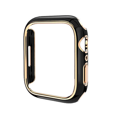 Apple Watch 7 8 45mm Gold Çizgili Kasa Koruyucu