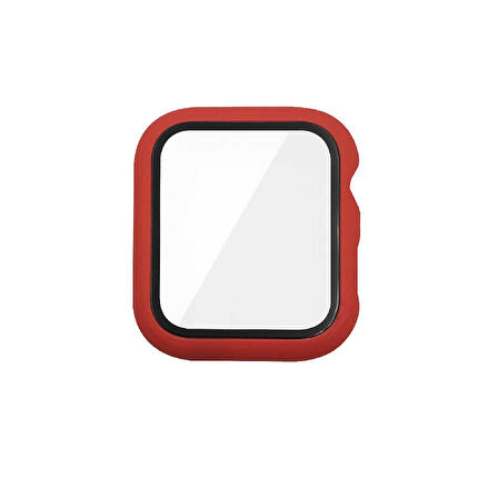 Apple Watch 44mm Sert PC Ekran Koruyuculu Kasa Koruyucu 07