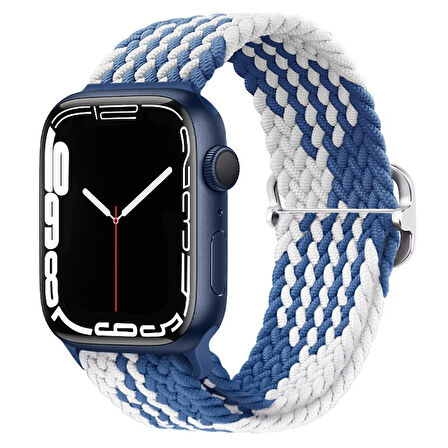 Apple Watch 42/44/45/46/49mm Kordon Örgü Tokalı Kordon 2/3/4/5/6/se/7/8/9/10/ultra