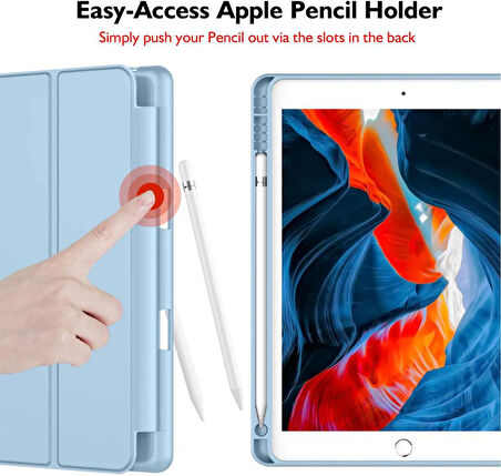 Apple iPad Pro 10.5" Kılıf Kalem Bölmeli Smart Case A1701 A1709 A1852