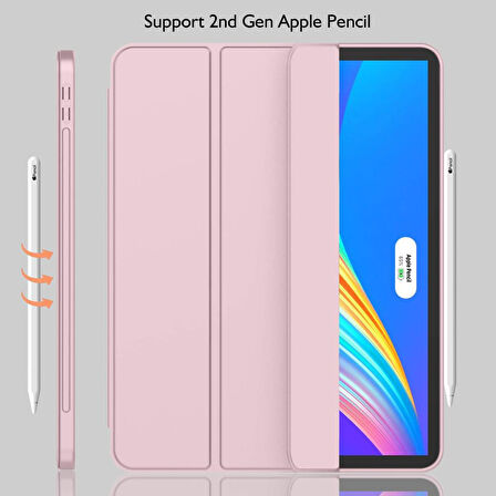 Apple iPad Pro 11 1. 2. 3. 4. Nesil Kılıf Kalem Bölmeli Smart Case 2018-2022