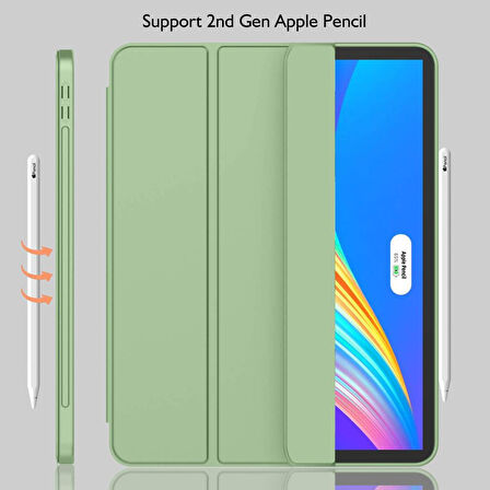 Apple iPad Pro 11 3. Nesil 4. Nesil Kılıf Kalem Bölmeli Smart Case 2020-2023