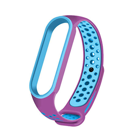 Xiaomi Mi Band 3 / 4 Kordon Delikli Spor Kordon