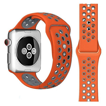 Apple Watch 42/44/45/46/49mm Kordon Delikli Spor Kordon 2/3/4/5/6/se/7/8/9/10/ultra