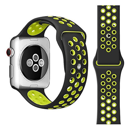 Apple Watch 42/44/45/46/49mm Kordon Delikli Spor Kordon 2/3/4/5/6/se/7/8/9/10/ultra