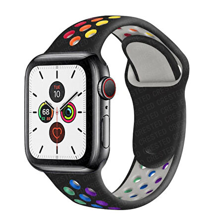 Apple Watch 42/44/45/46/49mm Kordon Delikli Spor Kordon 2/3/4/5/6/se/7/8/9/10/ultra