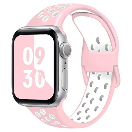 Apple Watch 10 42mm - 38/40/41mm Kordon Delikli Spor Kordon 2/3/4/5/6/se/7/8/9