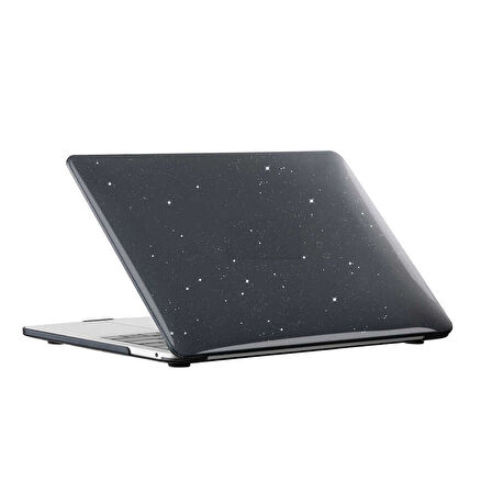 Apple Macbook Pro 13.3inç 2022 M2 A2338 Kılıf Simli Ön Arka Kapak