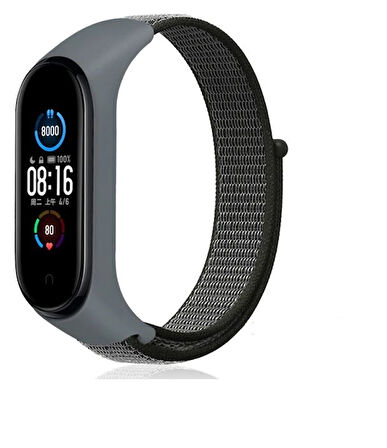 Xiaomi Mi Band 5 Band 6 Kordon Hasır Kordon