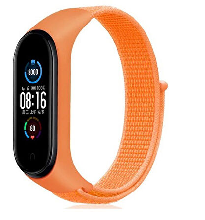 Xiaomi Mi Band 5 Band 6 Kordon Hasır Kordon