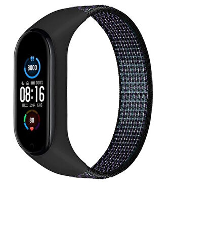 Xiaomi Mi Band 5 Band 6 Kordon Hasır Kordon