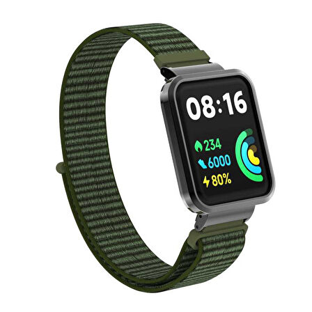 Xiaomi Redmi Watch 2 Lite Kordon Kasalı Hasır Kordon 61