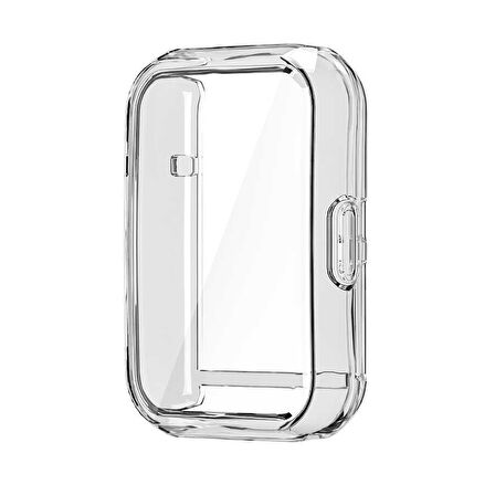 Huawei Watch Fit 2 Silikon Parlak Renkli Ekran Koruyuculu Kasa Koruyucu 02