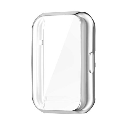 Huawei Watch Fit 2 Silikon Parlak Renkli Ekran Koruyuculu Kasa Koruyucu 02