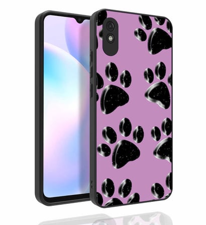 Xiaomi Redmi 9A Kılıf Desenli Parlak Nora Kapak
